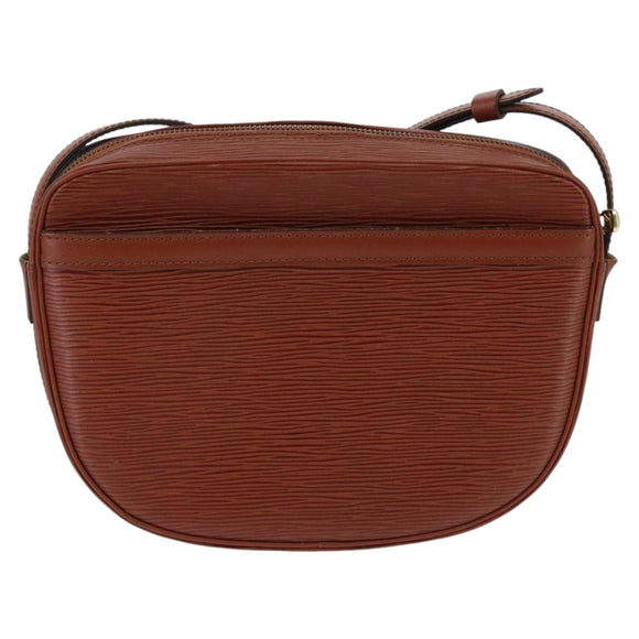 LOUIS VUITTON Epi Jeune FilleMM Shoulder Bag Brown M52153 LV Auth 97688