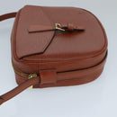 LOUIS VUITTON Epi Jeune FilleMM Shoulder Bag Brown M52153 LV Auth 97688-4