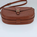 LOUIS VUITTON Epi Jeune FilleMM Shoulder Bag Brown M52153 LV Auth 97688-5