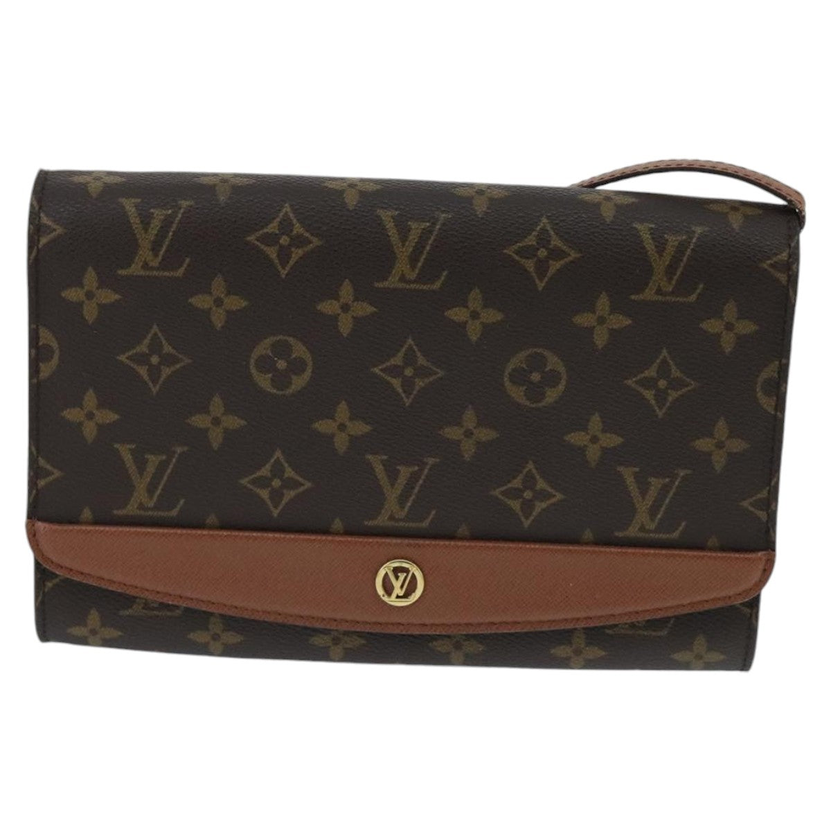 LOUIS VUITTON Monogram Bordeaux 24 Shoulder Bag M51798 LV Auth 97695