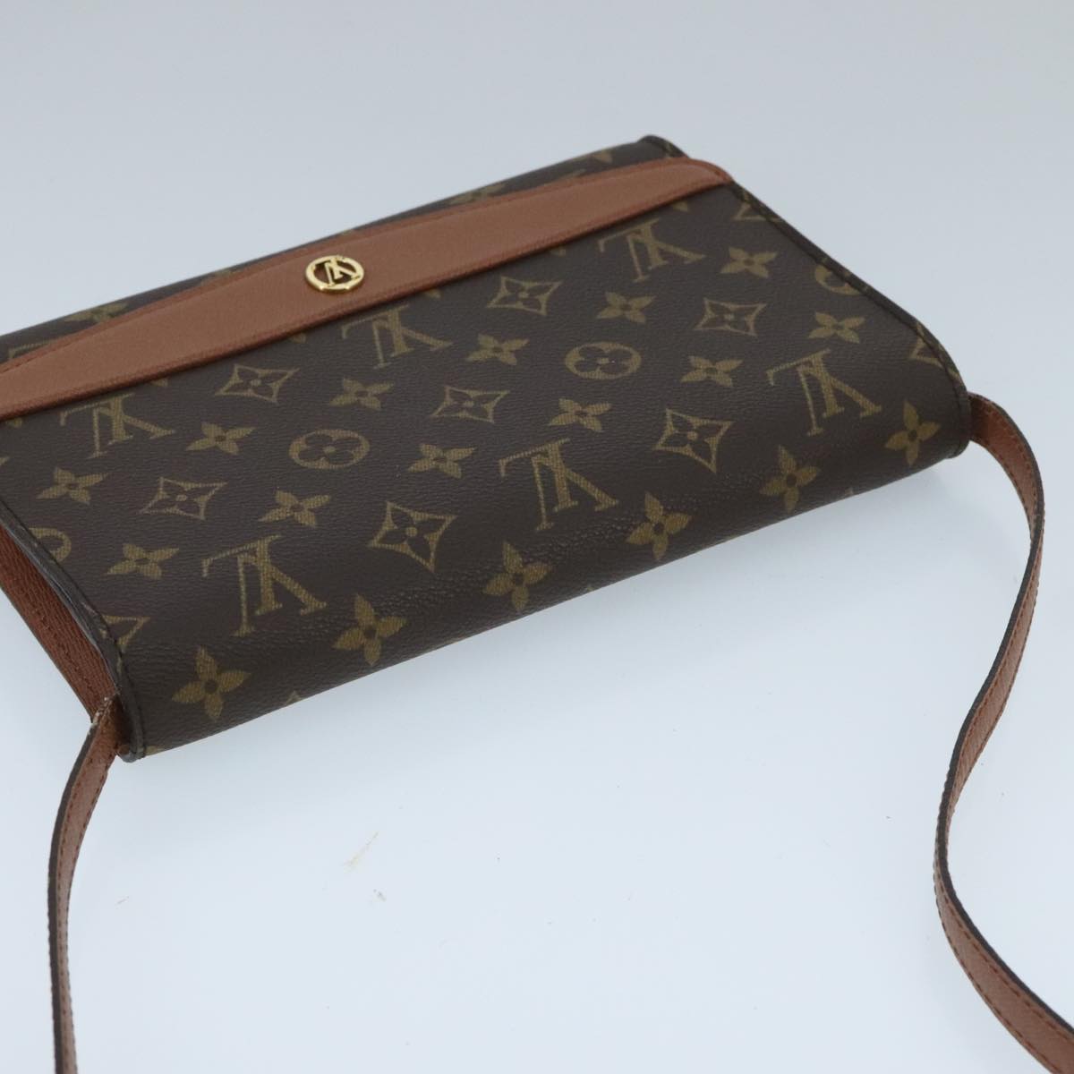 LOUIS VUITTON Monogram Bordeaux 24 Shoulder Bag M51798 LV Auth 97695