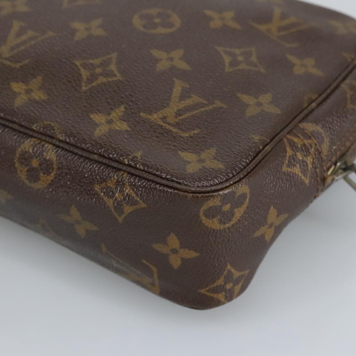 LOUIS VUITTON Monogram Trousse Toilette 23 Clutch Bag M47524 LV Auth 97701