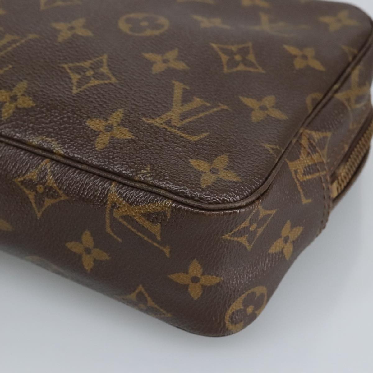 LOUIS VUITTON Monogram Trousse Toilette 23 Clutch Bag M47524 LV Auth 97701