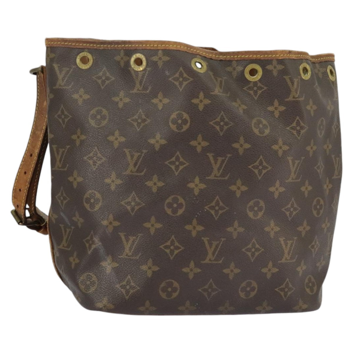 LOUIS VUITTON Monogram Petit Noe Shoulder Bag M42226 LV Auth 97708