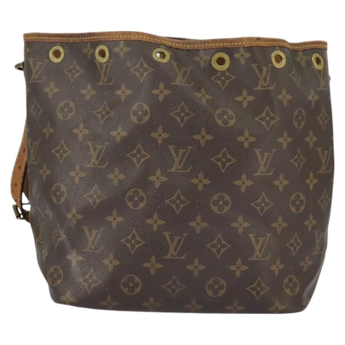 LOUIS VUITTON Monogram Petit Noe Shoulder Bag M42226 LV Auth 97708