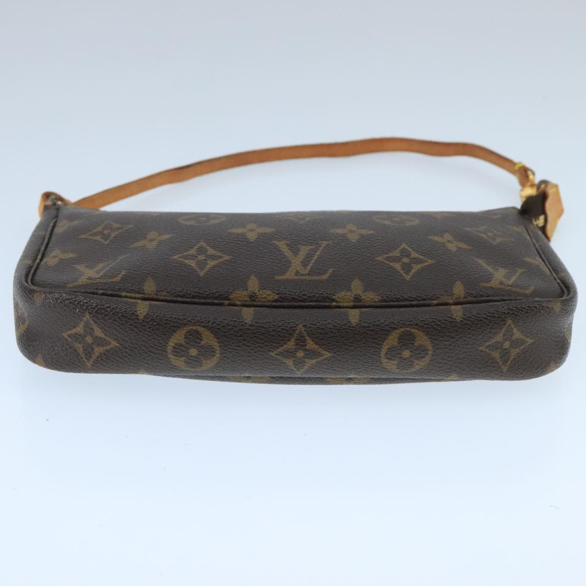 LOUIS VUITTON Monogram Pochette Accessoires Pouch M51980 LV Auth 97719