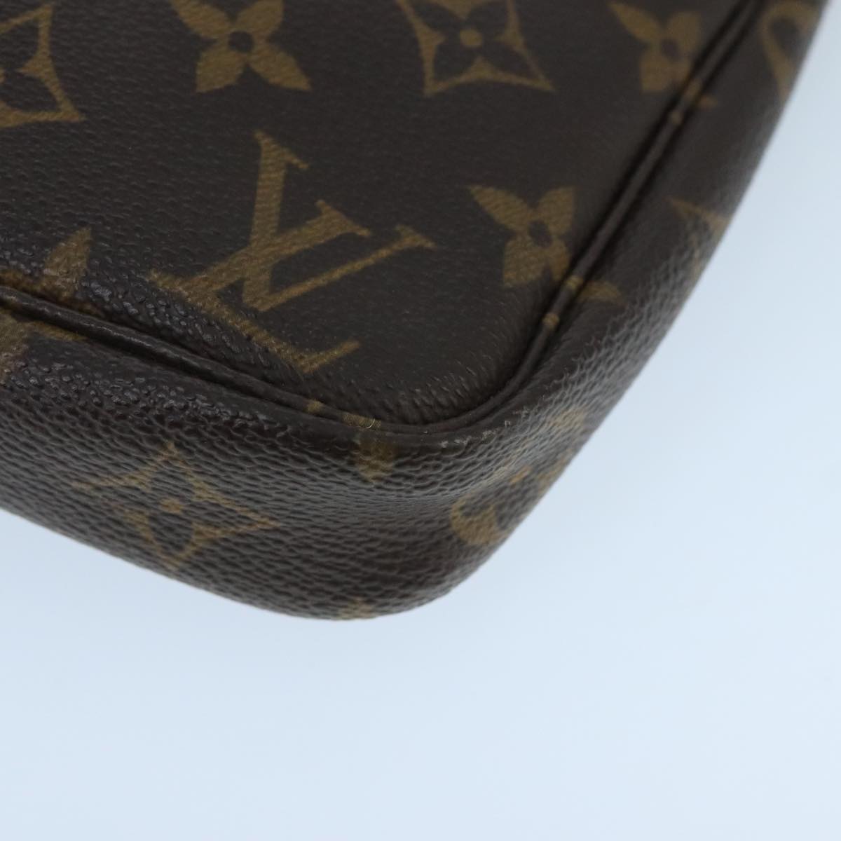 LOUIS VUITTON Monogram Pochette Accessoires Pouch M51980 LV Auth 97719