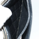 CHANEL Matelasse COCO Mark Chain Shoulder Bag Caviar Skin Black CC Auth 97733A-11