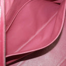 CHANEL Matelasse Boston Bag Caviar Skin Red CC Auth 97743-26