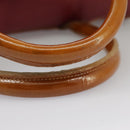 CHANEL Matelasse Boston Bag Caviar Skin Red CC Auth 97743-8