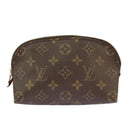 LOUIS VUITTON Monogram Pochette Cosmetic PM Cosmetic Pouch M47515 LV Auth 97745-13