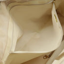 CHANEL New Travel line Tote Bag Nylon Beige Gold CC Auth 97753-24