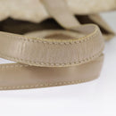 CHANEL New Travel line Tote Bag Nylon Beige Gold CC Auth 97753-9