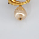 CHANEL COCO Mark Brooch metal Gold CC Auth 97757-7