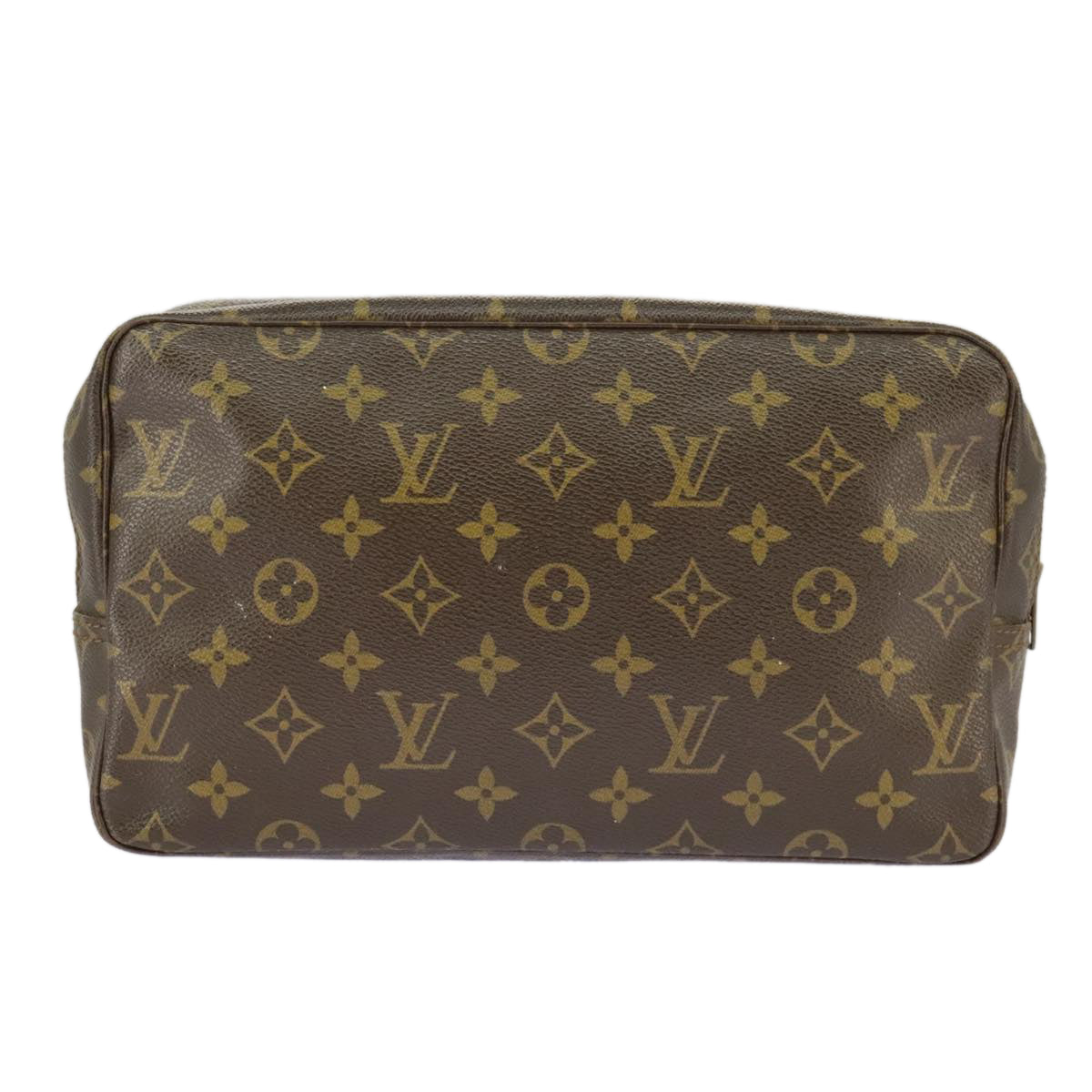 LOUIS VUITTON Monogram Trousse Toilette 28 Clutch Bag Vintage M47522 Auth 97765