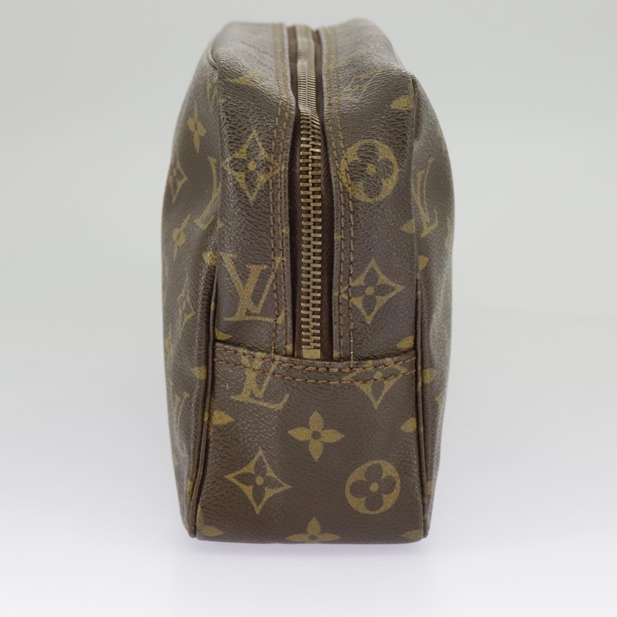 LOUIS VUITTON Monogram Trousse Toilette 28 Clutch Bag Vintage M47522 Auth 97765