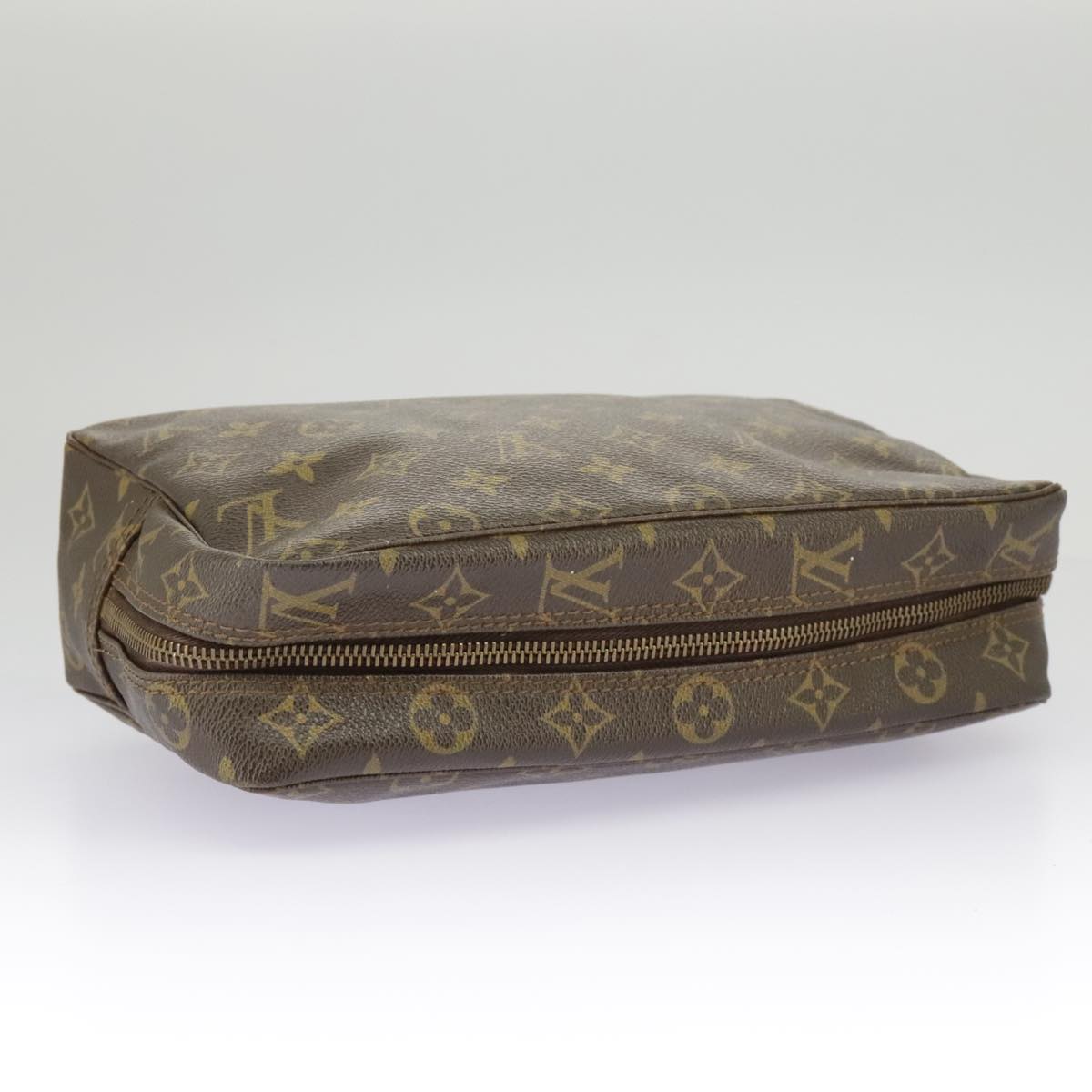 LOUIS VUITTON Monogram Trousse Toilette 28 Clutch Bag Vintage M47522 Auth 97765