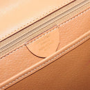 CELINE Macadam Canvas Hand Bag PVC Leather Brown Auth 97775-11