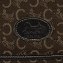 CELINE C Sulky Hand Bag Canvas Brown Auth 97779-18