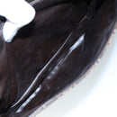 CELINE C Sulky Hand Bag Canvas Brown Auth 97779-22