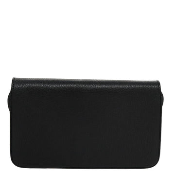 BURBERRY Shoulder Bag Leather Black Auth 97782 - 0