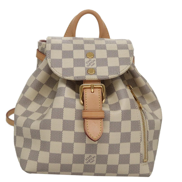 LOUIS VUITTON Damier Azur Speron BB Shoulder Bag N44026 LV Auth 97791A