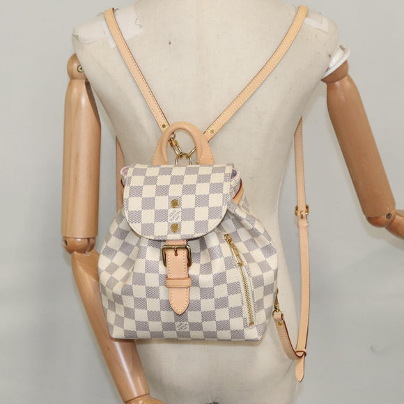 LOUIS VUITTON Damier Azur Speron BB Shoulder Bag N44026 LV Auth 97791A