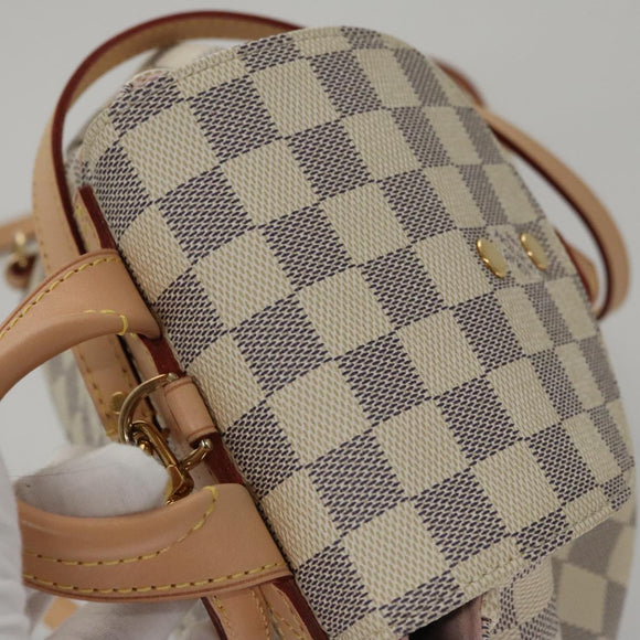 LOUIS VUITTON Damier Azur Speron BB Shoulder Bag N44026 LV Auth 97791A