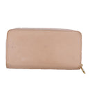 LOUIS VUITTON Monogram Vernis Zippy Wallet Rose Valerine M93522 LV Auth 97795-2