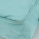 PRADA Shoulder Bag Nylon Light Blue Silver Auth 97798V-9