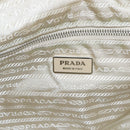 PRADA Shoulder Bag Nylon Light Blue Silver Auth 97798V-20