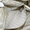 PRADA Shoulder Bag Nylon Light Blue Silver Auth 97798V-23