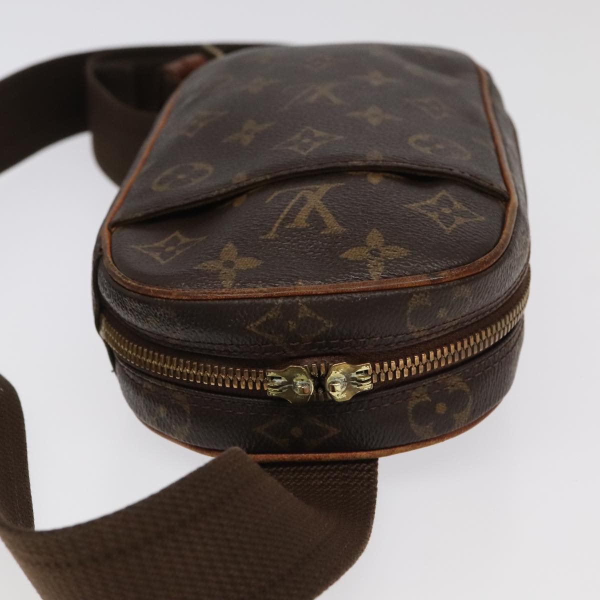 LOUIS VUITTON Monogram Pochette Gange Shoulder Bag M51870 LV Auth 97801