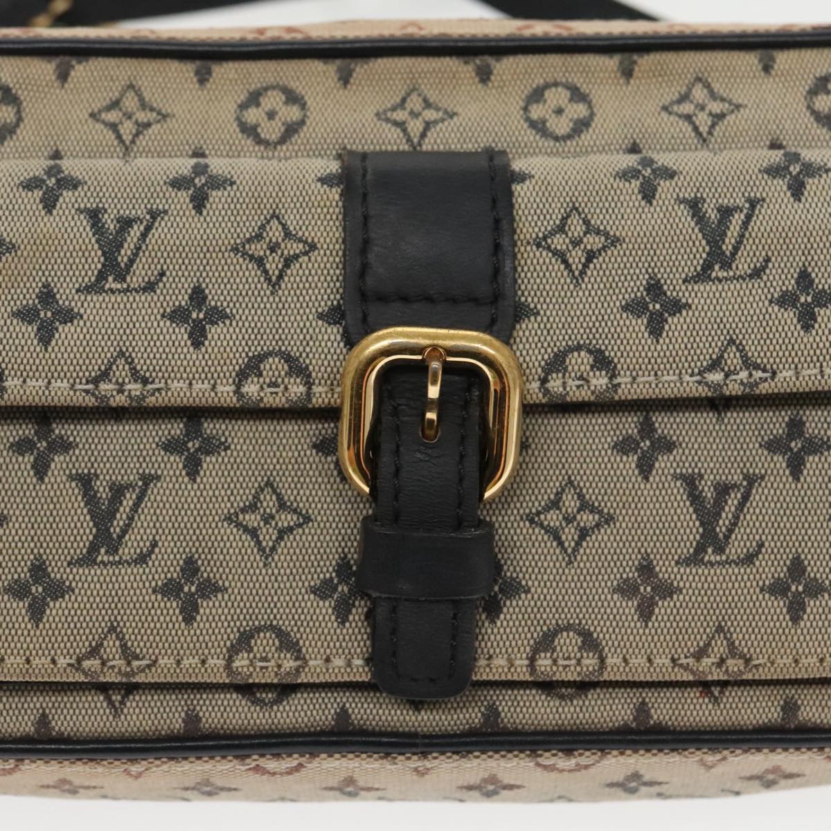 LOUIS VUITTON Monogram Mini Juliet MM Shoulder Bag Blue M92004 LV Auth 97803