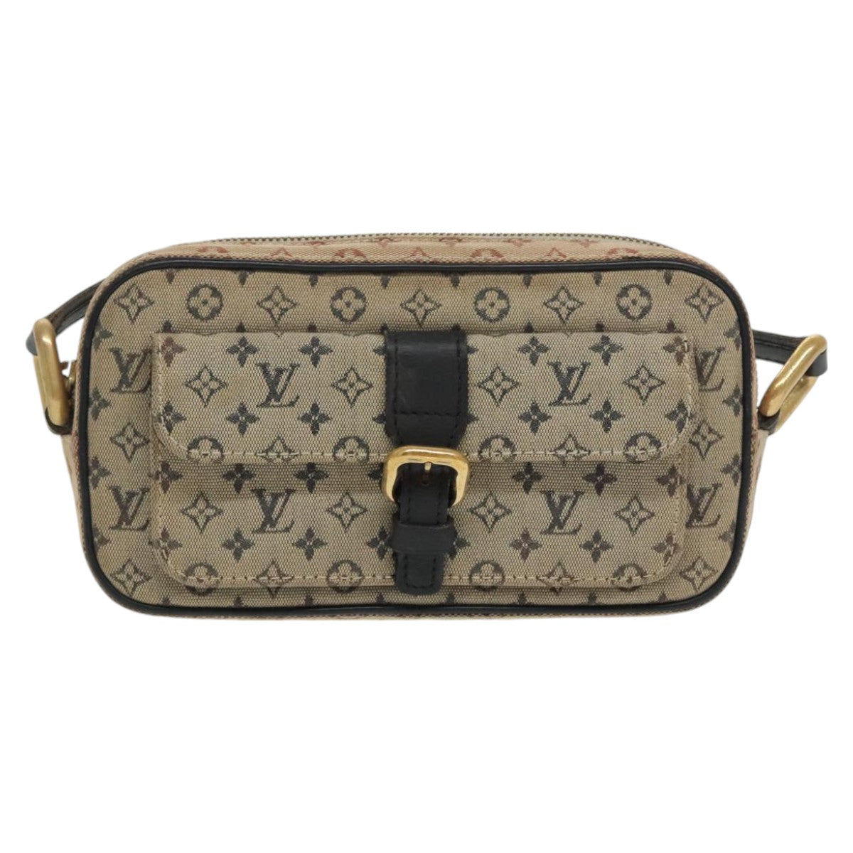 LOUIS VUITTON Monogram Mini Juliet MM Shoulder Bag Blue M92004 LV Auth 97803