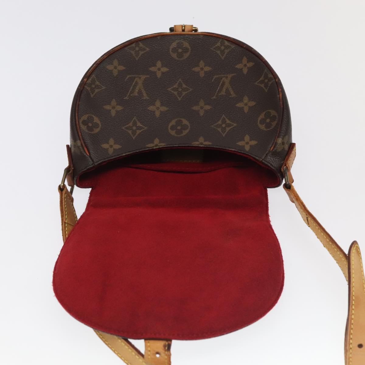 LOUIS VUITTON Monogram Tambourine Shoulder Bag M51179 LV Auth 97805