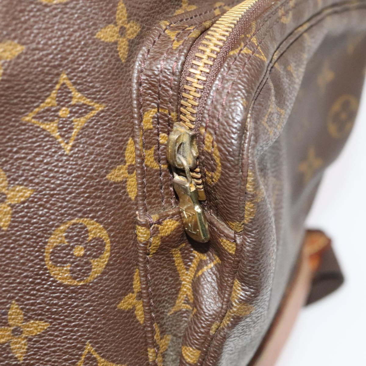 LOUIS VUITTON Monogram Montsouris MM Backpack M51136 LV Auth 97846