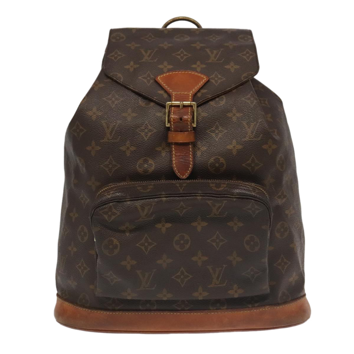 LOUIS VUITTON Monogram Montsouris MM Backpack M51136 LV Auth 97846