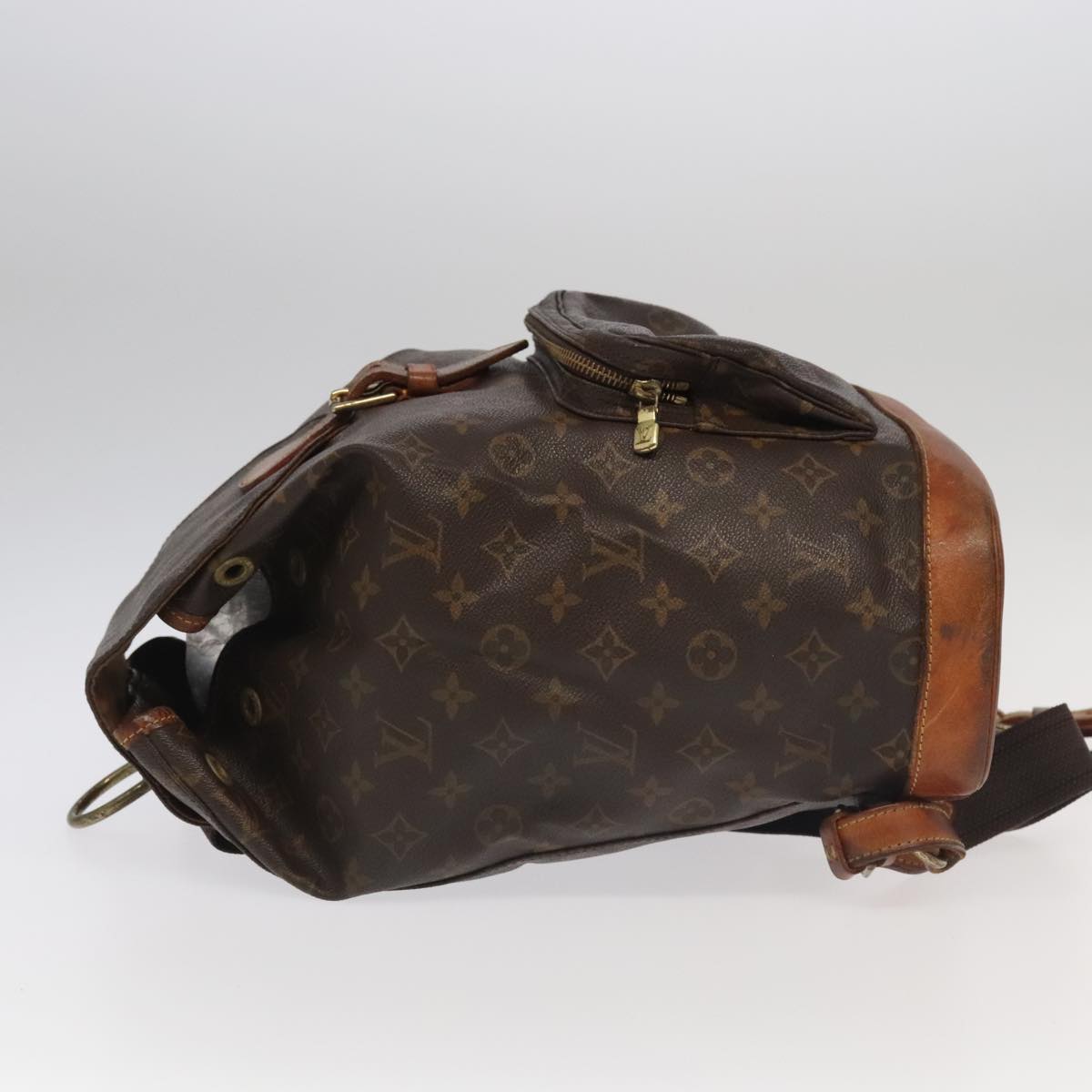 LOUIS VUITTON Monogram Montsouris MM Backpack M51136 LV Auth 97846