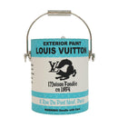 LOUIS VUITTON Monogram Painted Can Handtasche PVC 2-Wege Blau M81597 LV Auth 97849SM-13