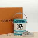 LOUIS VUITTON Monogram Painted Can Handtasche PVC 2-Wege Blau M81597 LV Auth 97849SM-12