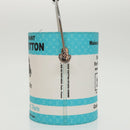LOUIS VUITTON Monogram Painted Can Handtasche PVC 2-Wege Blau M81597 LV Auth 97849SM-3
