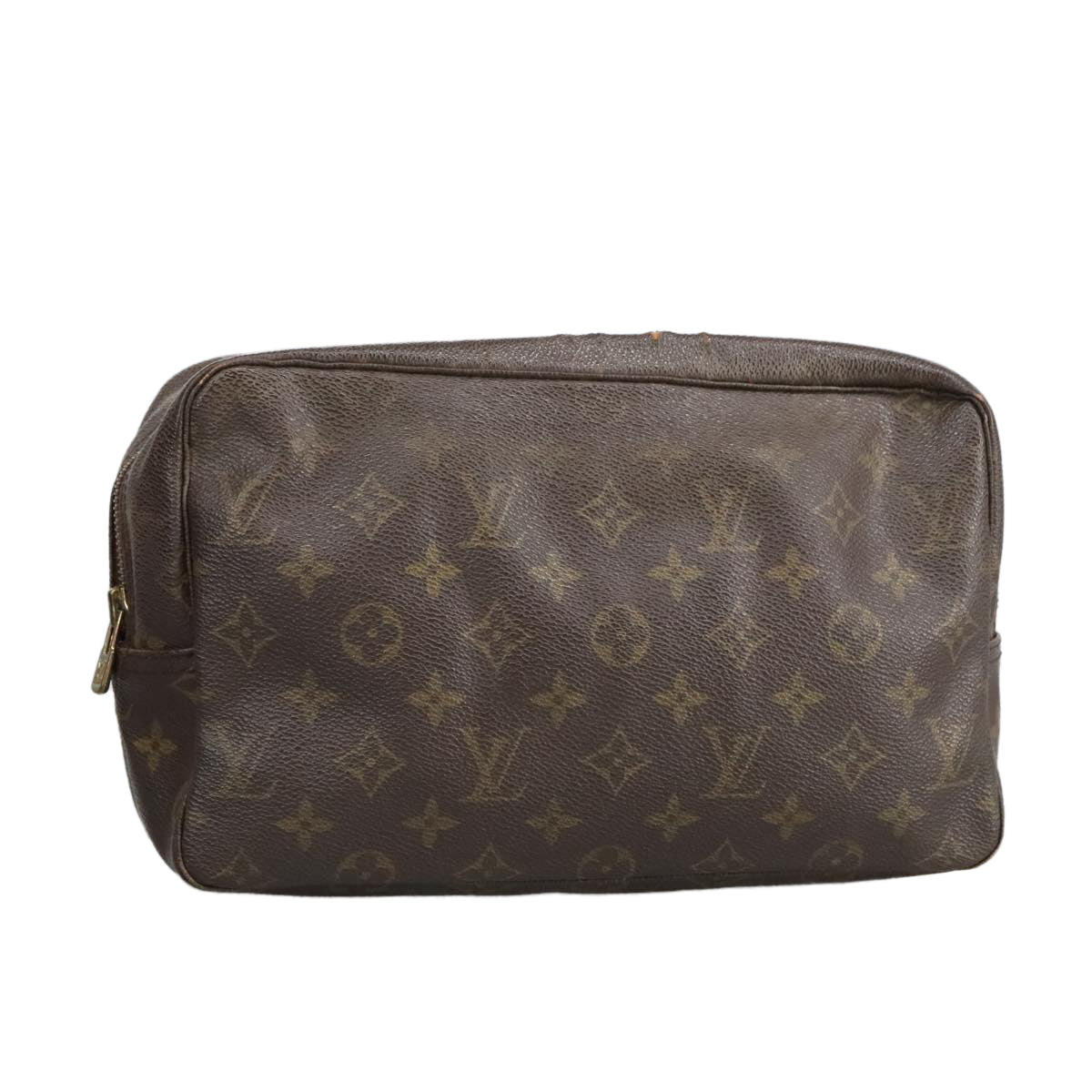 LOUIS VUITTON Monogram Trousse Toilette 28 Clutch Bag M47522 LV Auth 97852