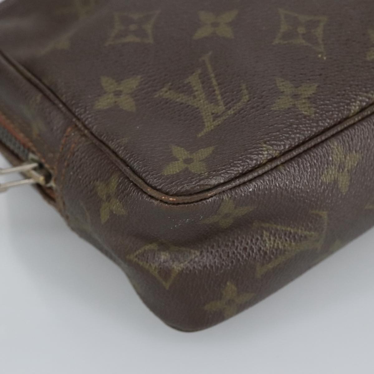 LOUIS VUITTON Monogram Trousse Toilette 23 Clutch Bag M47524 LV Auth 97853