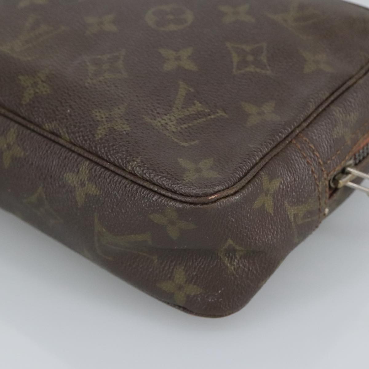 LOUIS VUITTON Monogram Trousse Toilette 23 Clutch Bag M47524 LV Auth 97853