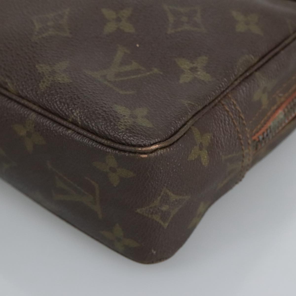 LOUIS VUITTON Monogram Trousse Toilette 23 Clutch Bag M47524 LV Auth 97853