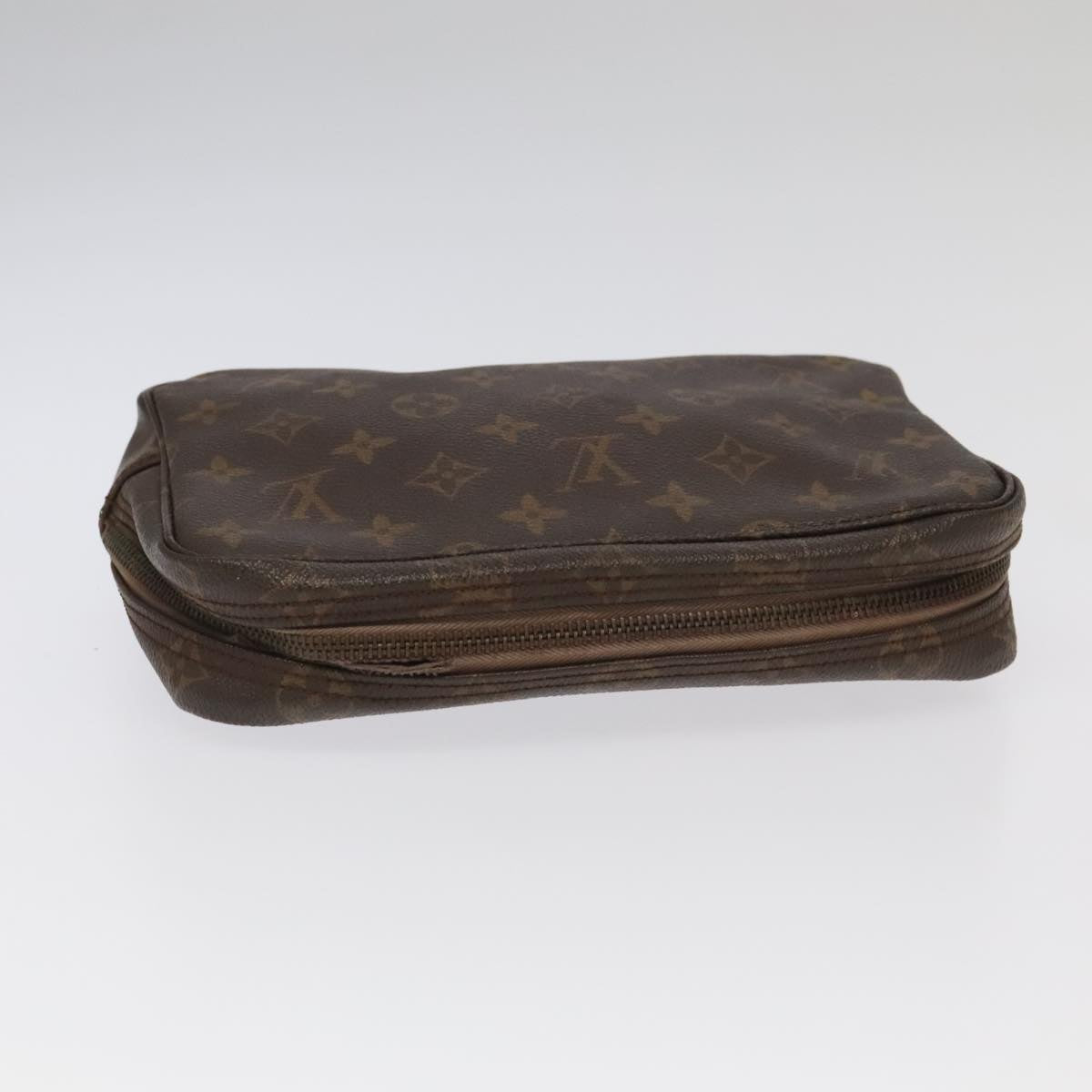 LOUIS VUITTON Monogram Clutch Bag 3Set LV Auth 97854