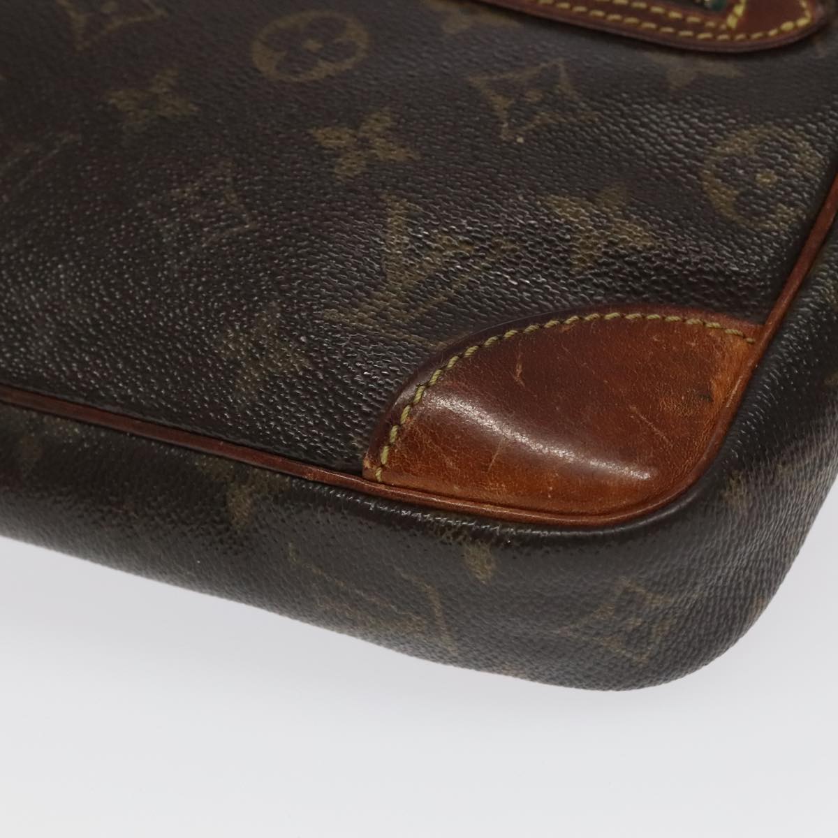 LOUIS VUITTON Monogram Clutch Bag 3Set LV Auth 97854