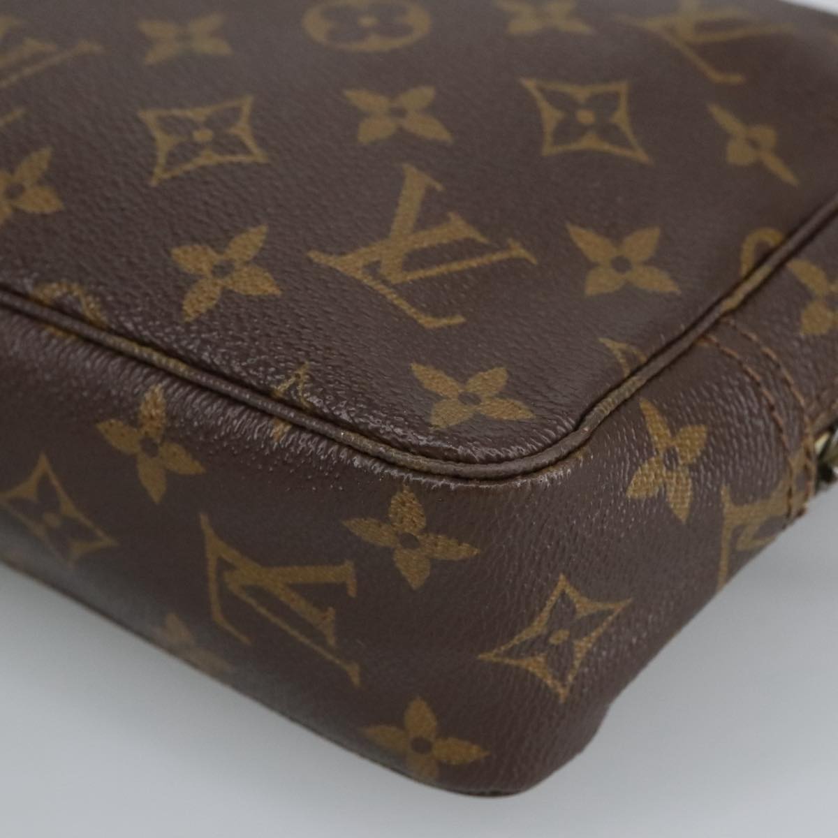 LOUIS VUITTON Monogram Trousse Toilette 23 Clutch Bag M47524 LV Auth 97856