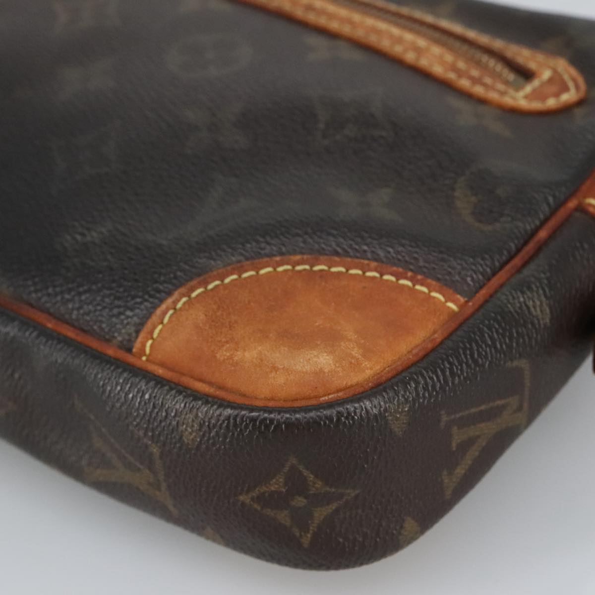 LOUIS VUITTON Monogram Marly Dragonne GM Clutch Bag M51825 LV Auth 97858